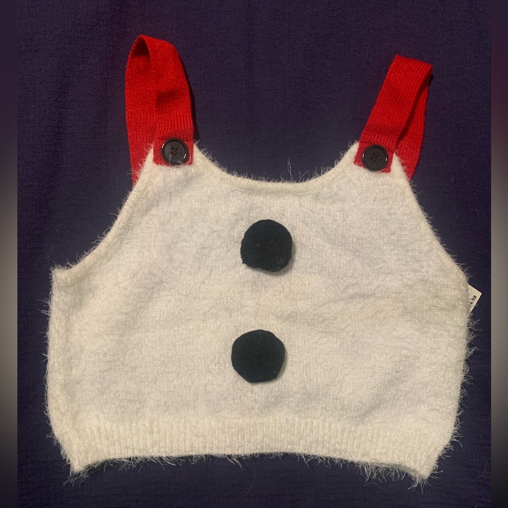 No Boundaries Red/White Top so soft Size 1 (XS) Brand New with tags. Kids/Adult